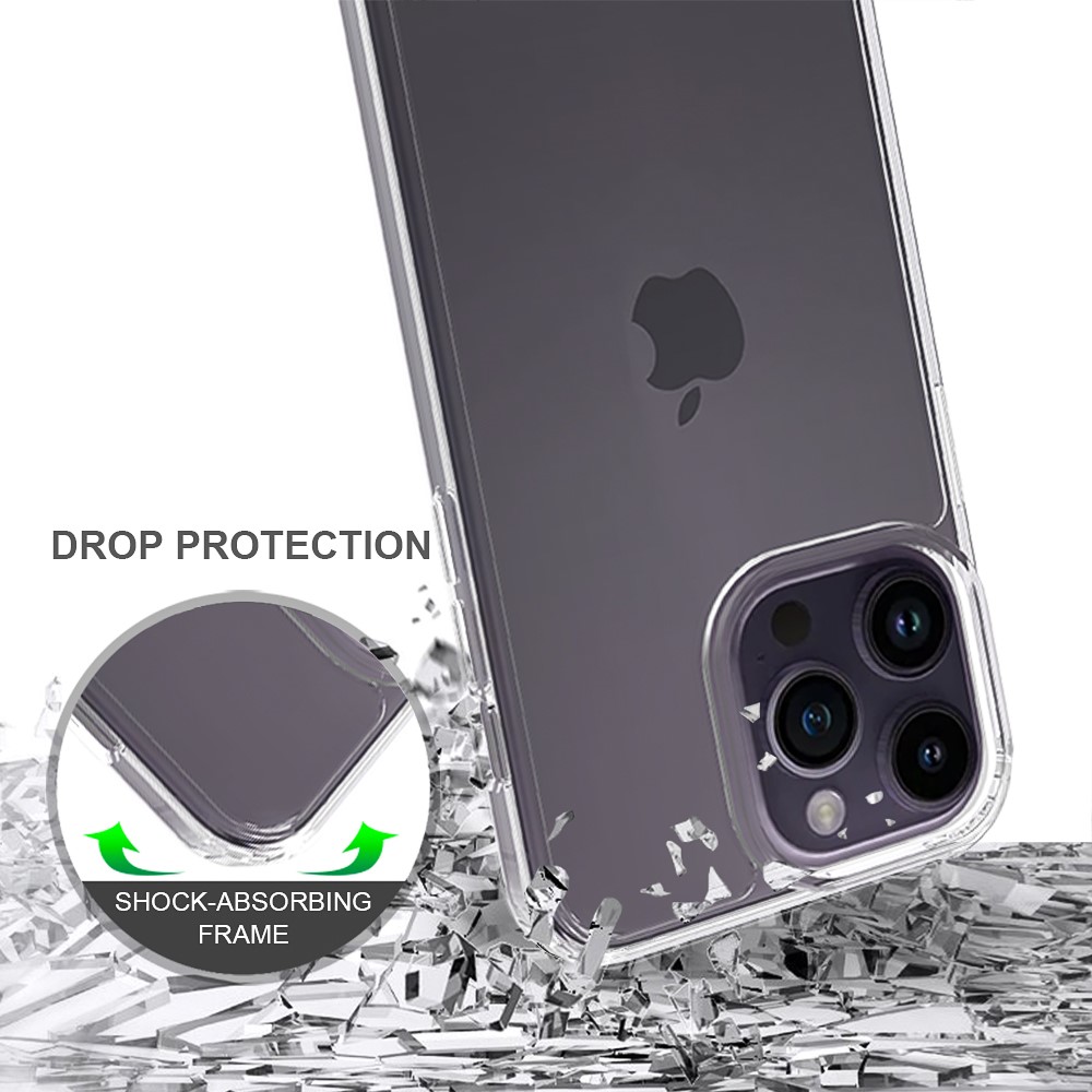  iPhone 16 Pro Max Skal Akryl/TPU Transparent