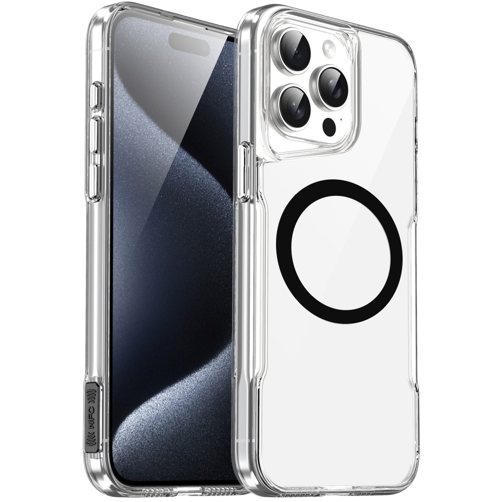  iPhone 16 Pro Max Skal MagSafe TPU/Akryl Transparent