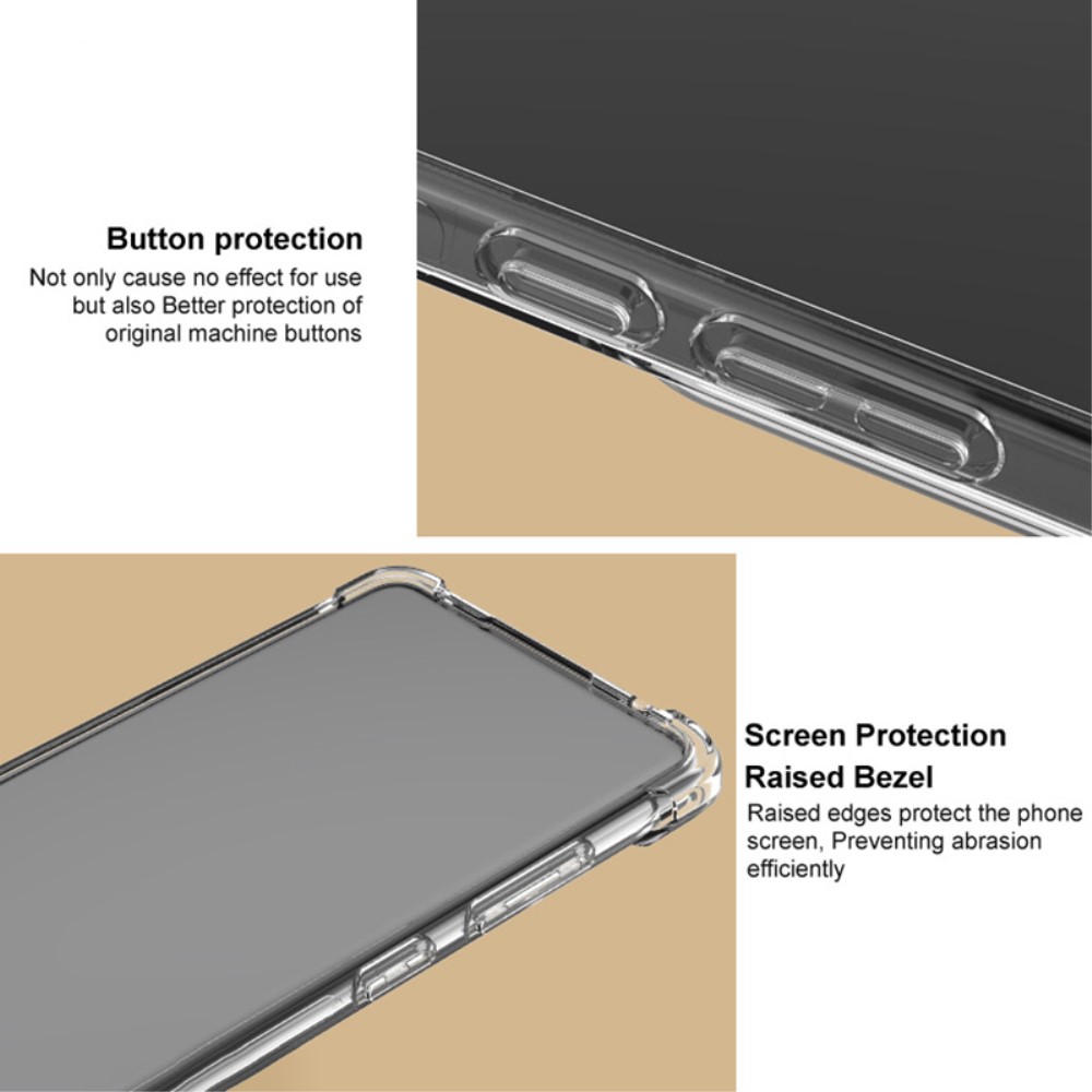 IMAK IMAK iPhone 16 Pro Max Skal Shockproof TPU Transparent