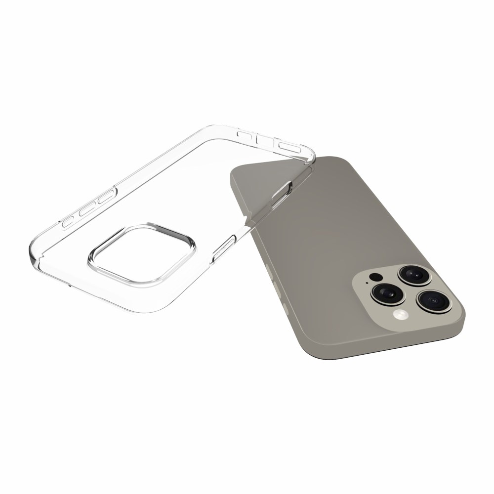  iPhone 16 Pro Max Skal TPU Transparent