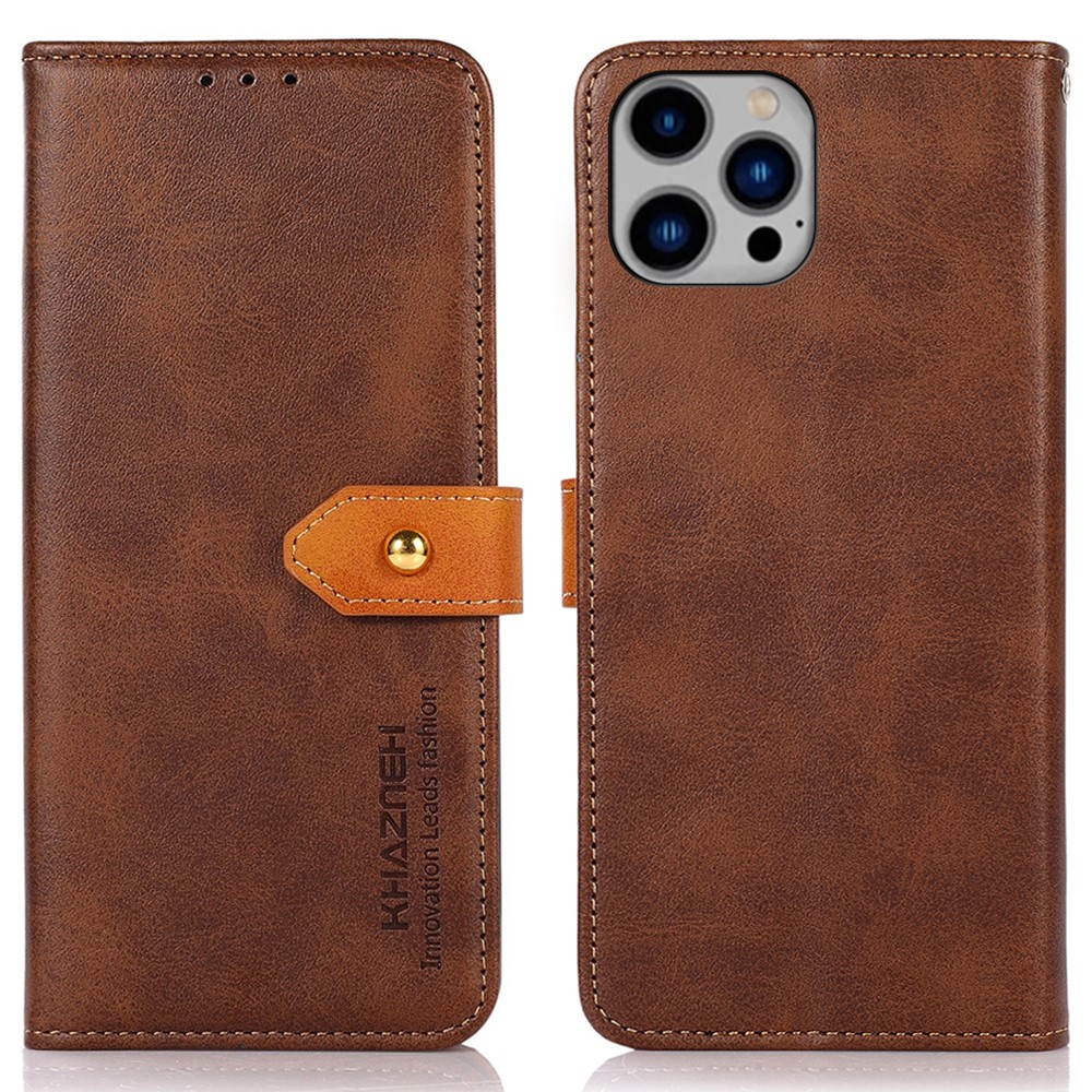 KHAZNEH KHAZNEH iPhone 16 Pro Max Fodral Dual-Color Brun