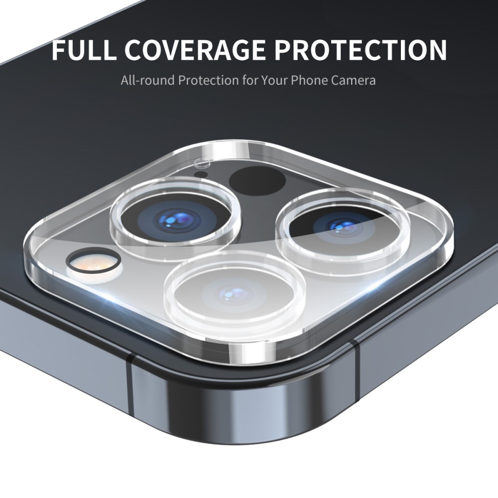 ENKAY ENKAY iPhone 16 Pro Max/16 Pro Linsskydd 2-PACK Härdat Glas
