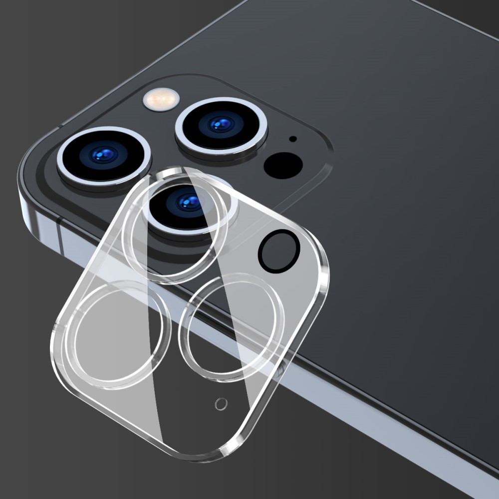 ENKAY ENKAY iPhone 16 Pro Max/16 Pro Linsskydd 2-PACK Härdat Glas