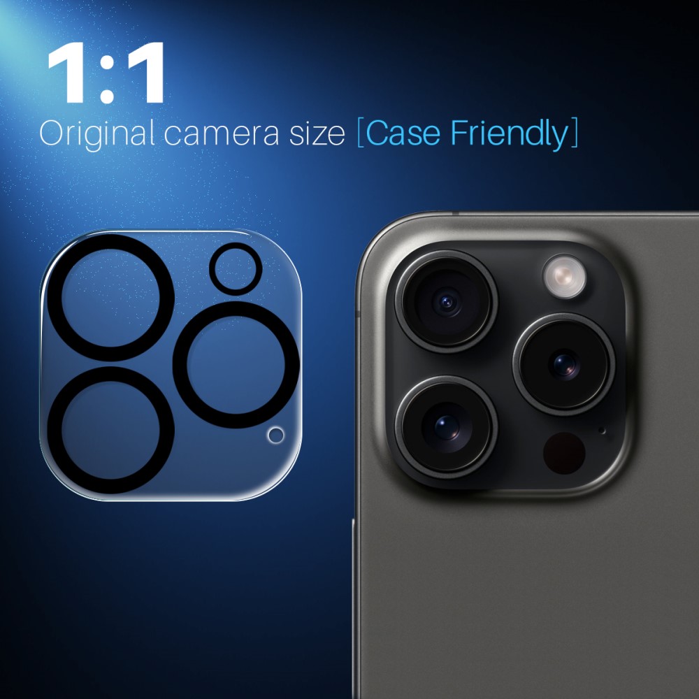 NORTHJO NORTHJO iPhone 16 Pro Max/16 Pro Linsskydd Härdat Glas