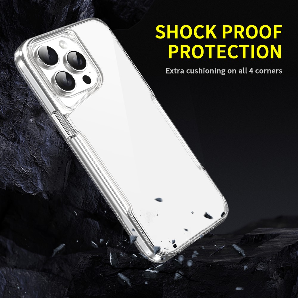 iPhone 16 Pro Skal TPU/Akryl Transparent