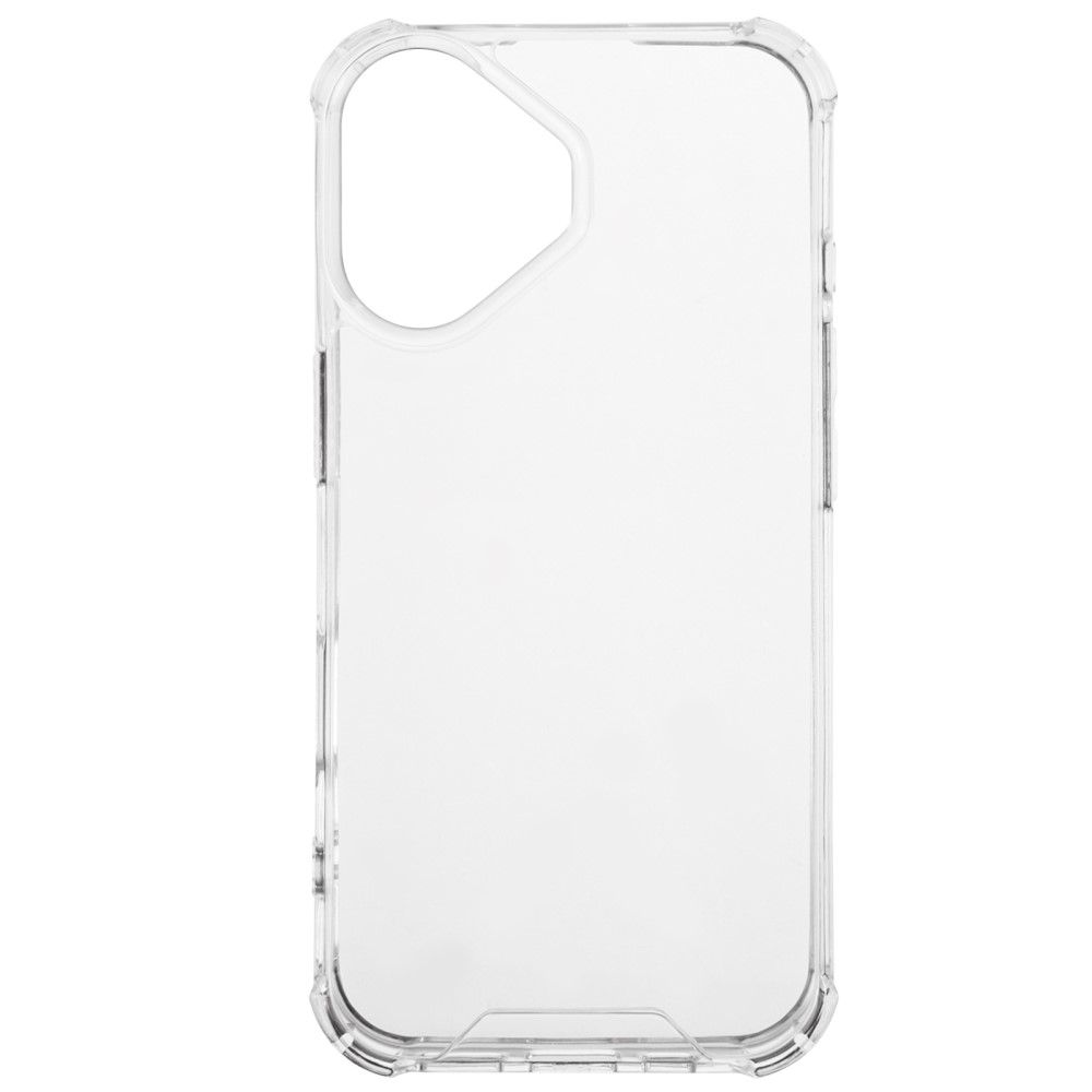  iPhone 16 Plus Skal TPU/Akryl Transparent