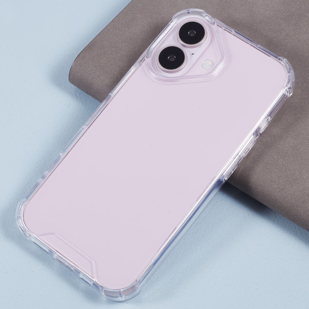  iPhone 16 Plus Skal TPU/Akryl Transparent