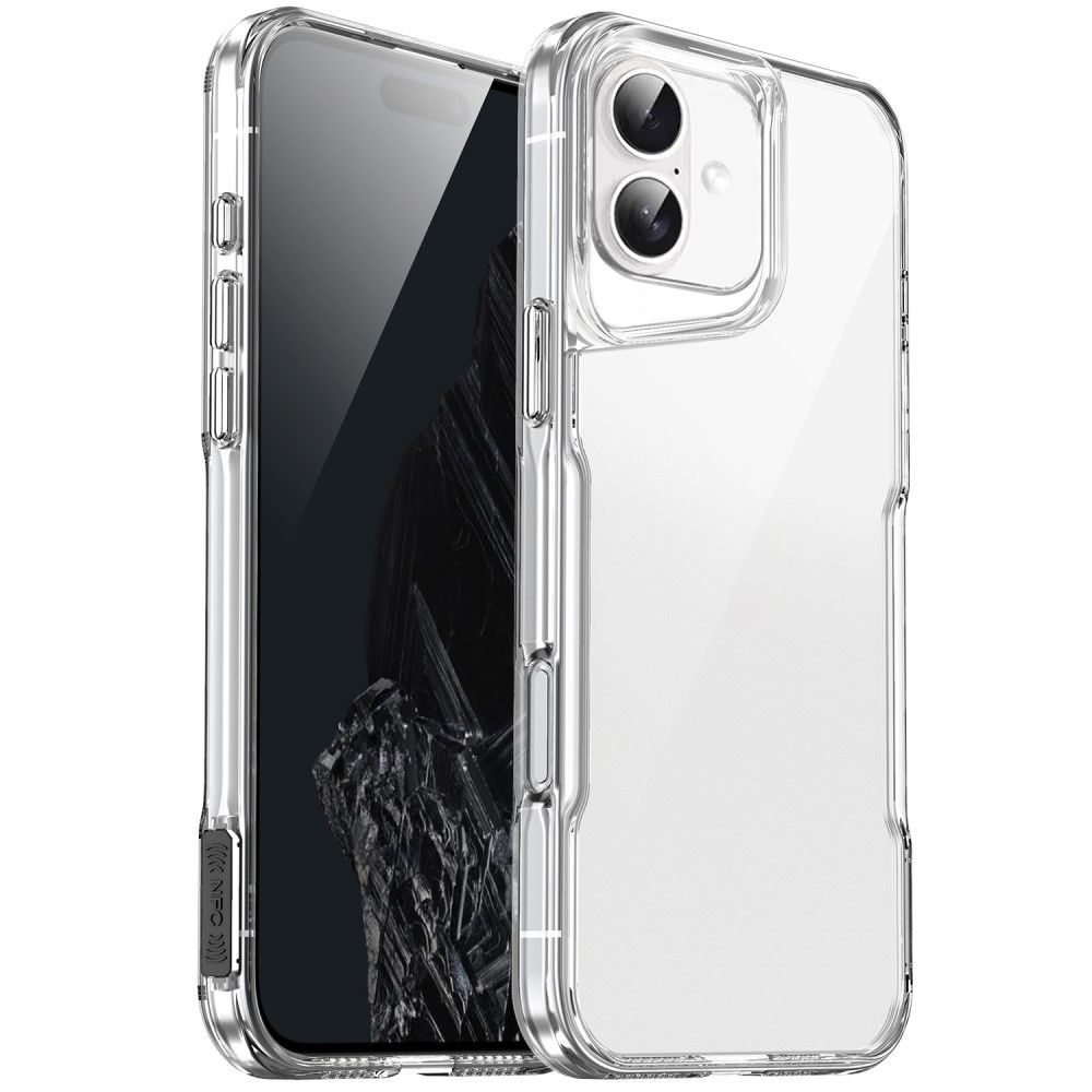  iPhone 16 Skal Hybrid Transparent