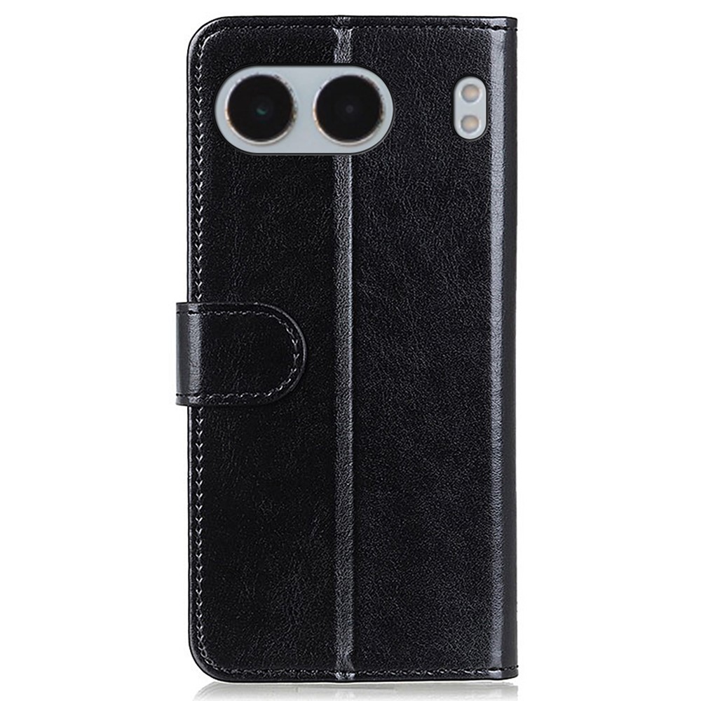  OnePlus Nord 4 Fodral Crazy Horse Retro Svart