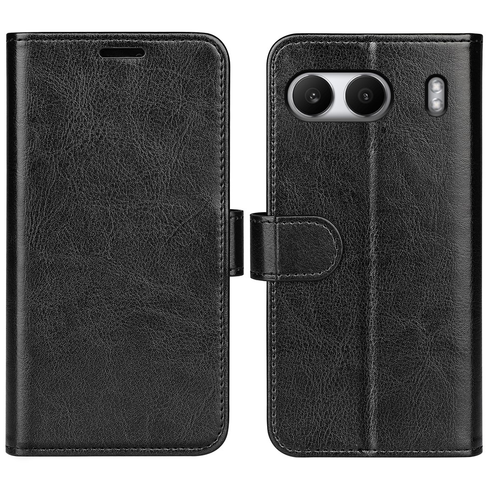  OnePlus Nord 4 Fodral Crazy Horse Svart