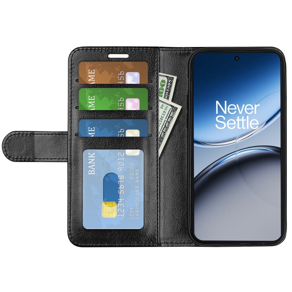  OnePlus Nord 4 Fodral Crazy Horse Svart