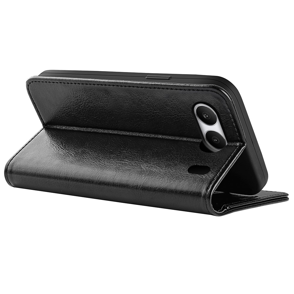  OnePlus Nord 4 Fodral Crazy Horse Svart