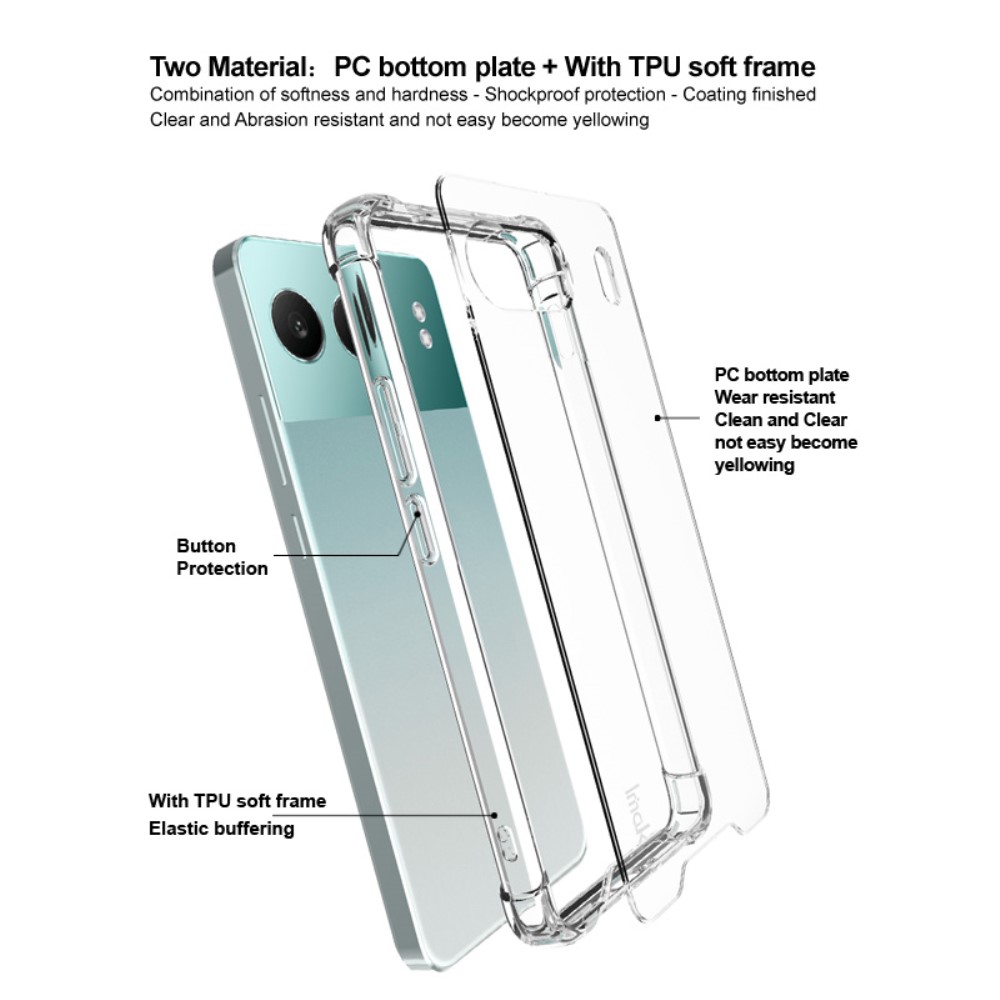 IMAK IMAK OnePlus Nord 4 Skal Transparent