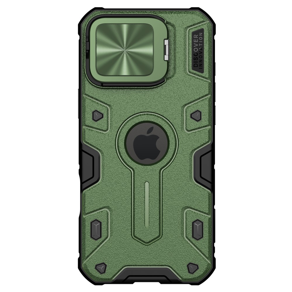 NILLKIN NILLKIN iPhone 16 Pro Max Skal Camshield Armor Grön