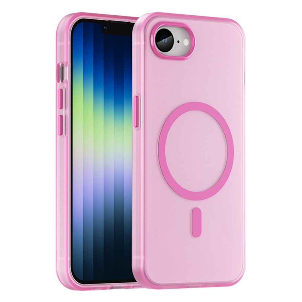  iPhone 17e / 16e Skal MagSafe Slim Matt Rosa