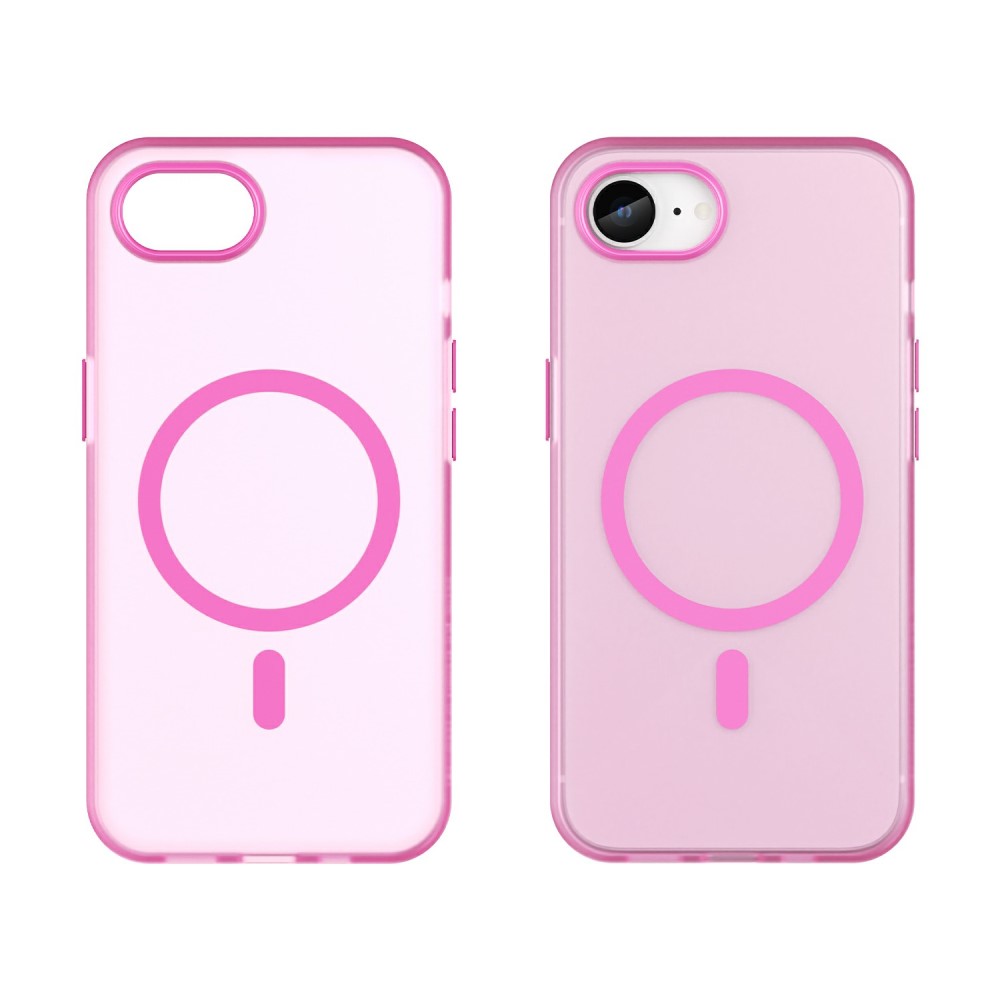  iPhone 17e / 16e Skal MagSafe Slim Matt Rosa
