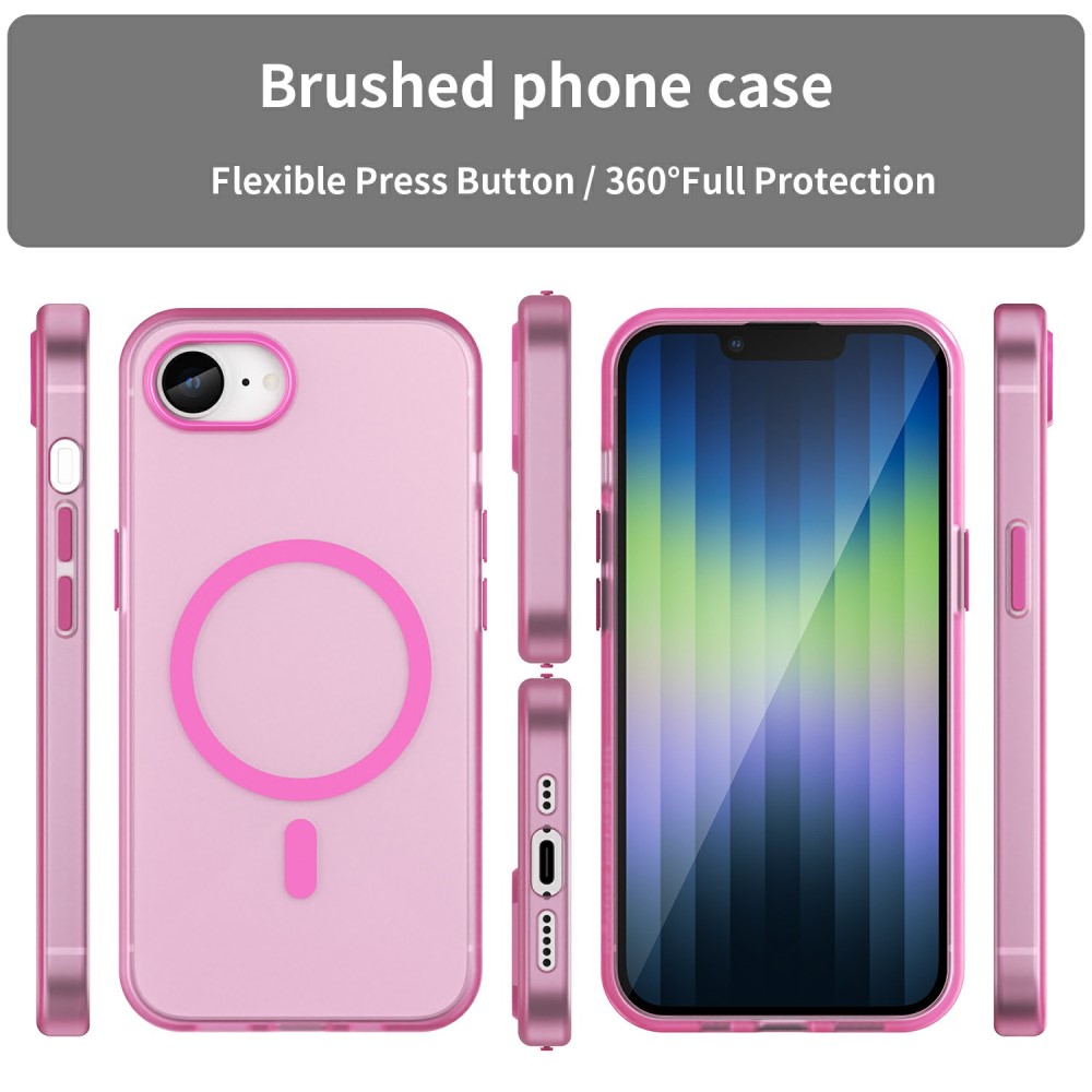  iPhone 17e / 16e Skal MagSafe Slim Matt Rosa