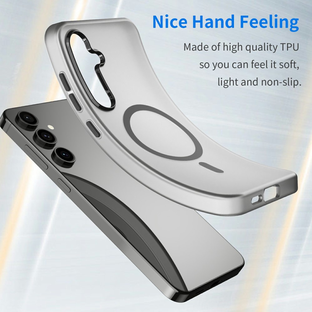 Samsung Galaxy S24 FE Skal MagSafe Slim Matt Svart