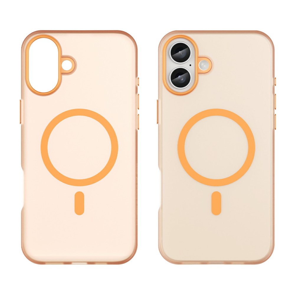  iPhone 16 Plus Skal MagSafe Slim Matt Orange