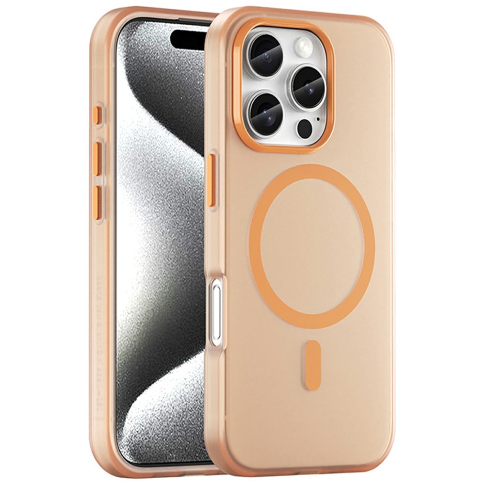  iPhone 16 Pro Skal MagSafe Slim Matt Orange