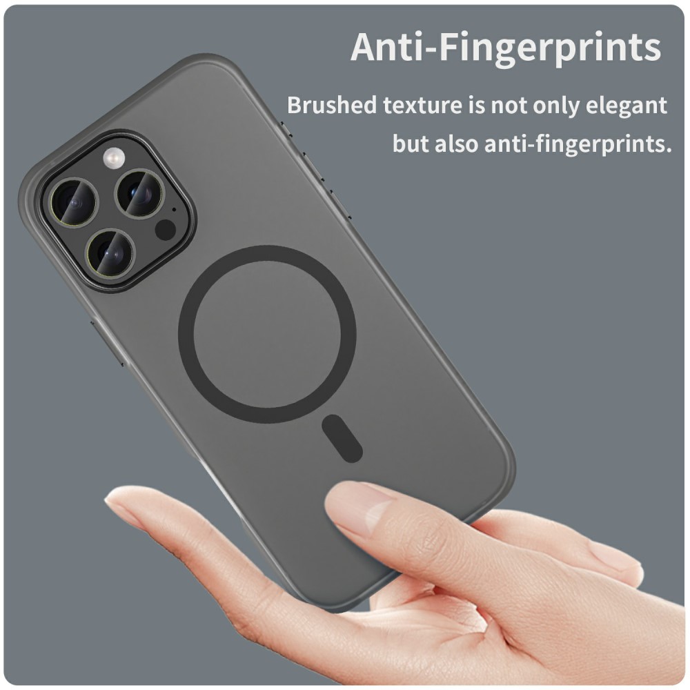  iPhone 16 Pro Max Skal MagSafe Slim Matt Svart
