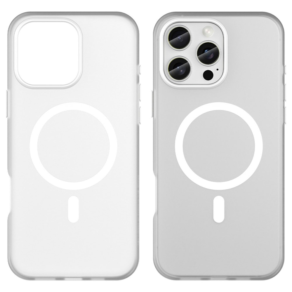  iPhone 16 Pro Max Skal MagSafe Slim Matt Vit