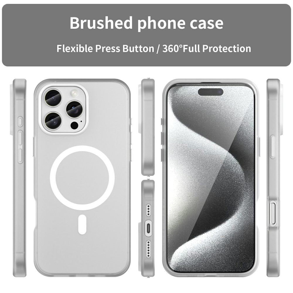  iPhone 16 Pro Max Skal MagSafe Slim Matt Vit