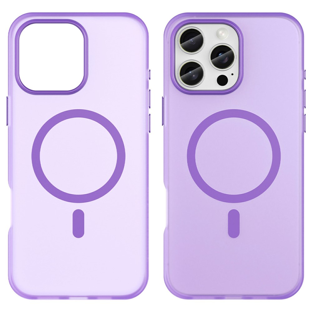  iPhone 16 Pro Max Skal MagSafe Slim Matt Lila
