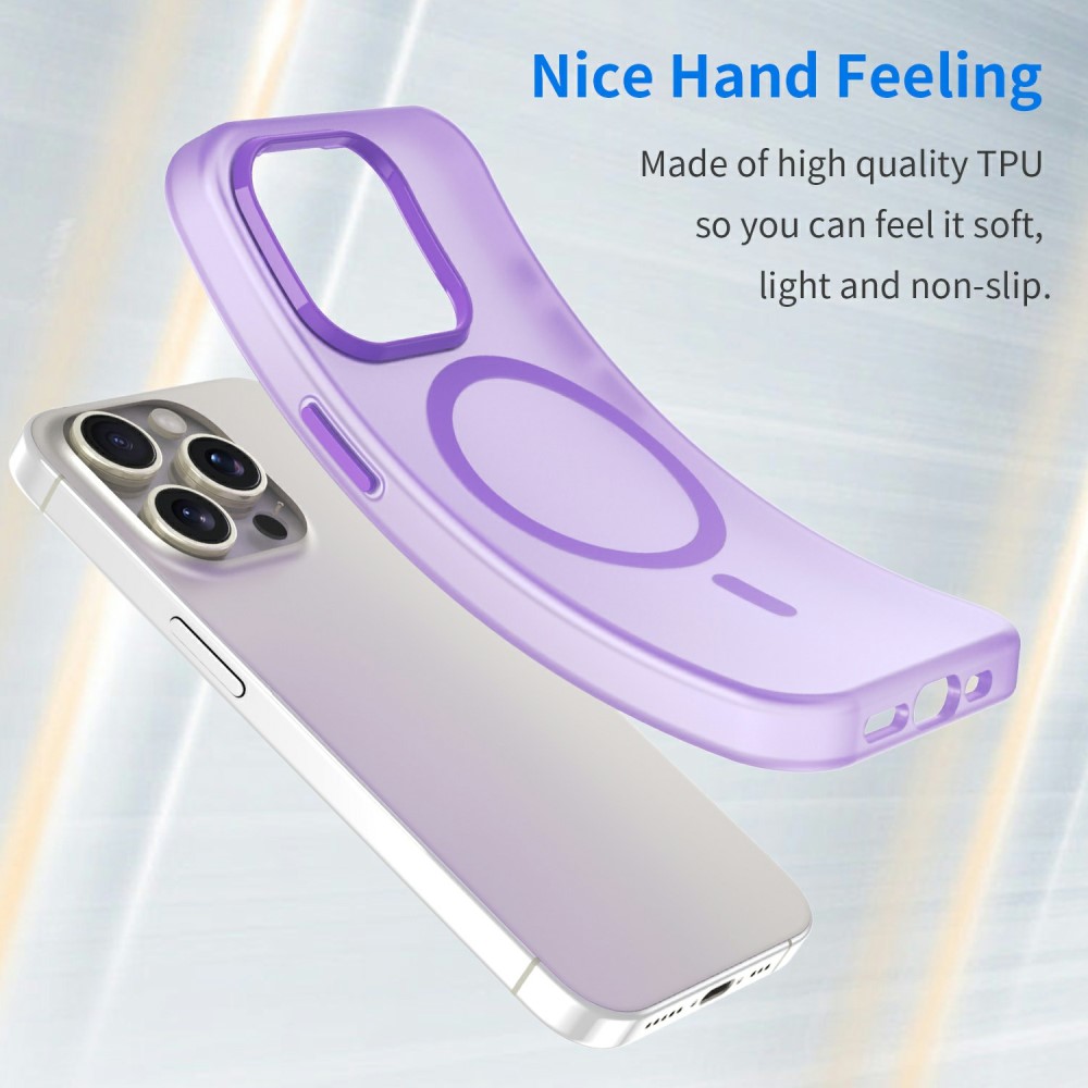  iPhone 16 Pro Max Skal MagSafe Slim Matt Lila