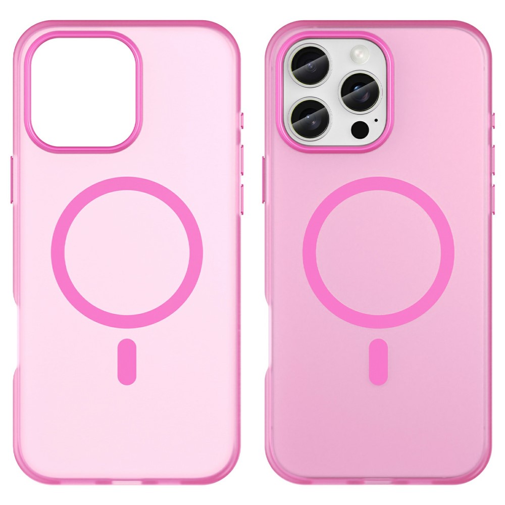  iPhone 16 Pro Max Skal MagSafe Slim Matt Rosa
