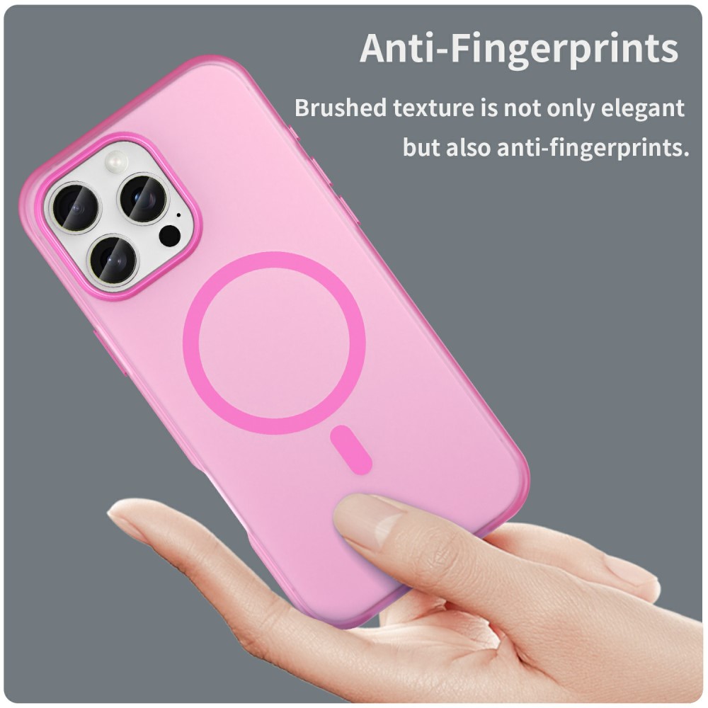  iPhone 16 Pro Max Skal MagSafe Slim Matt Rosa