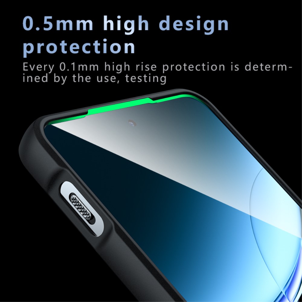  OnePlus Nord 4 Skal Shockproof Transparent/Svart