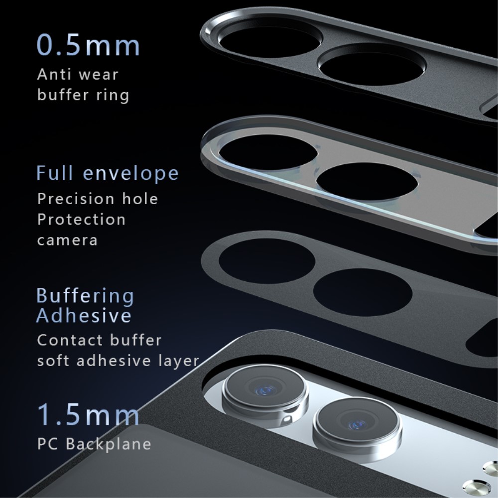  OnePlus Nord 4 Skal Shockproof Transparent/Svart