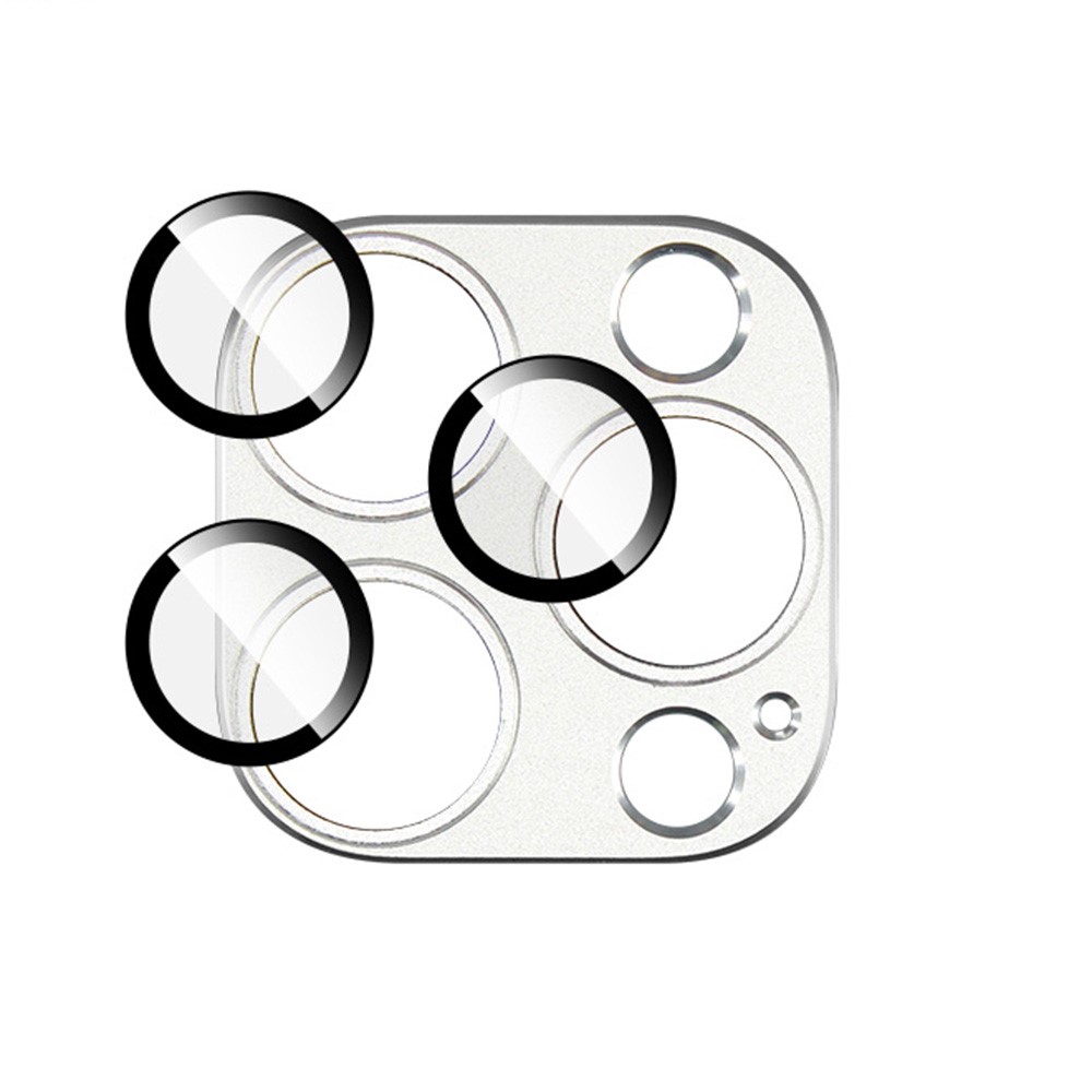 IMAK IMAK iPhone 16 Pro Max/16 Pro Linsskydd Silver
