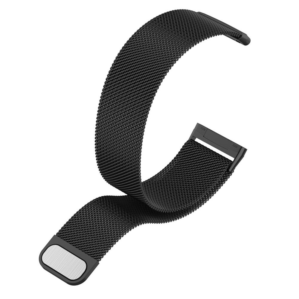  Fitbit Versa 4/Sense 2 Armband Milanese Loop Svart