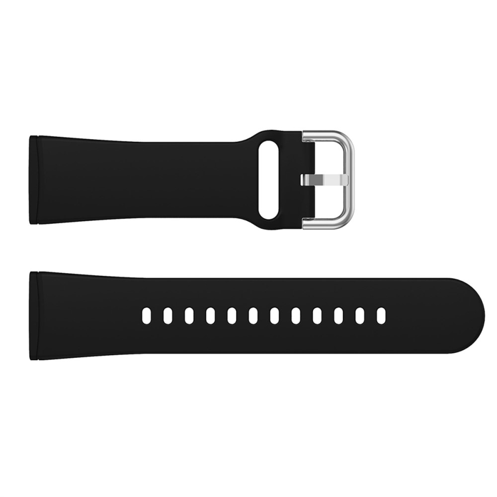  Fitbit Versa 4/Sense 2 Klockarmband Silikon Svart