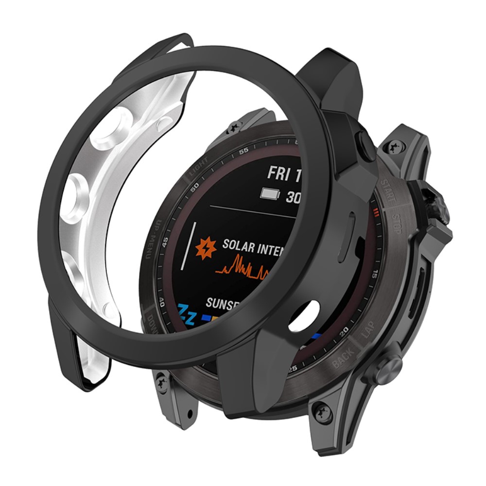  Garmin Fenix 7X/7X Solar Skal TPU Svart