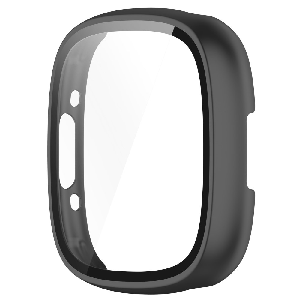  Fitbit Versa 4/Sense 2 Skal Med Skärmskydd Svart