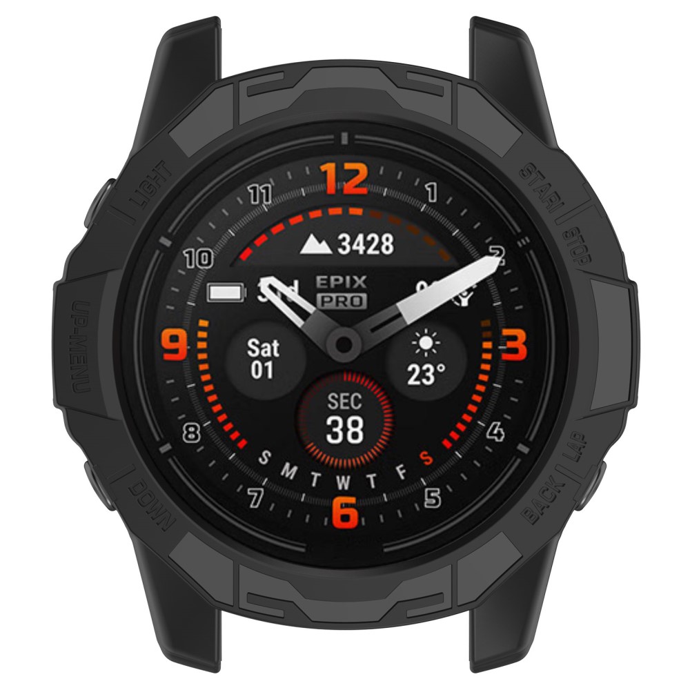  Garmin Fenix 7 / Epix Pro Gen 2 47 mm Skal TPU Svart
