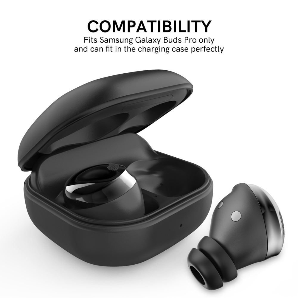 AHASTYLE AHASTYLE Galaxy Buds Pro 3 Öronpluggar 3-pack Svart