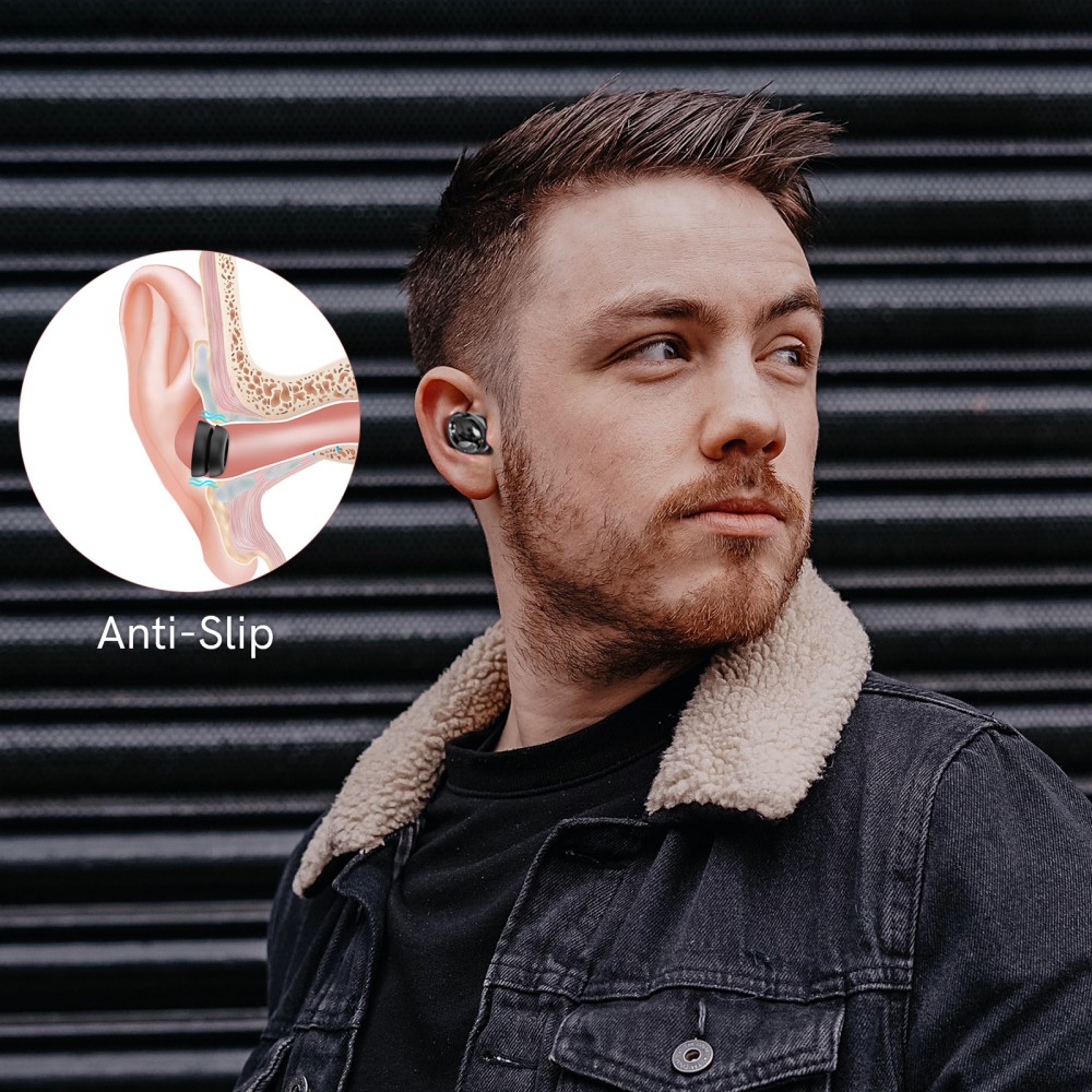 AHASTYLE AHASTYLE Galaxy Buds Pro 3 Öronpluggar 3-pack Svart