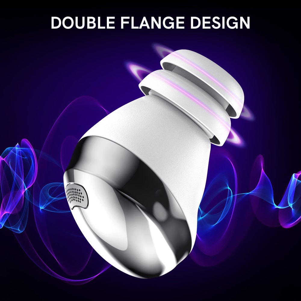 AHASTYLE AHASTYLE Galaxy Buds Pro 3 Öronpluggar 3-PACK Vit