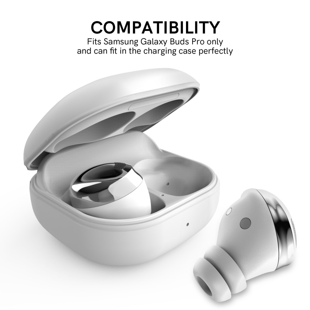 AHASTYLE AHASTYLE Galaxy Buds Pro 3 Öronpluggar 3-PACK Vit
