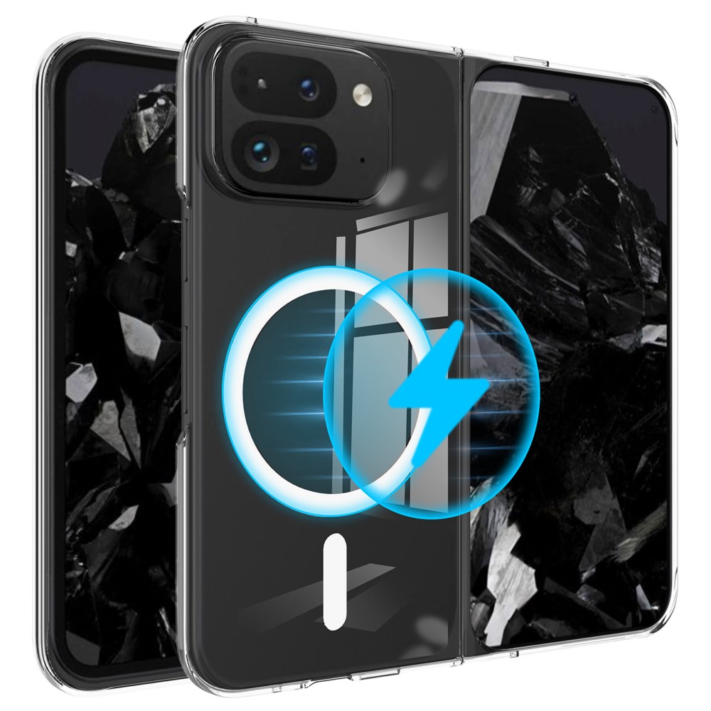  Google Pixel 9 Pro Fold Skal MagSafe Akryl/TPU Transparent