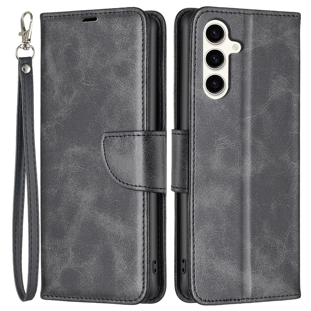  Samsung Galaxy S24 FE Fodral Läder Svart