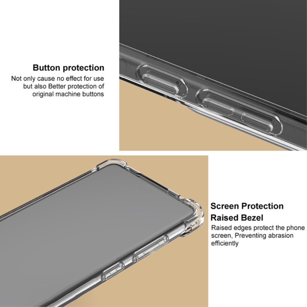 IMAK IMAK Samsung Galaxy S24 FE Skal TPU Shockproof Transparent