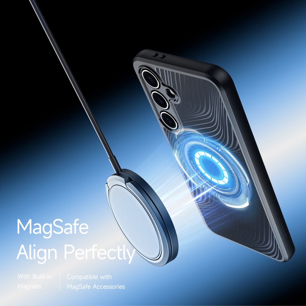 DUX DUCIS DUX DUCIS Samsung Galaxy S24 FE Skal MagSafe Aimo Series Svart