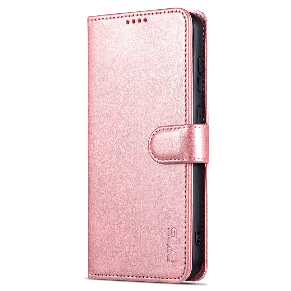 AZNS AZNS Samsung Galaxy S24 FE Fodral Läder Roséguld