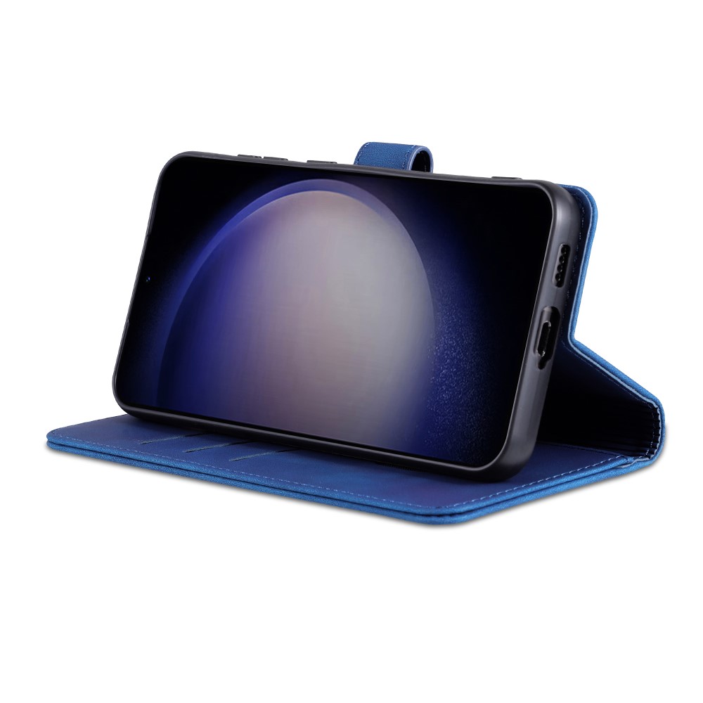 AZNS AZNS Samsung Galaxy S24 FE Fodral Läder Blå