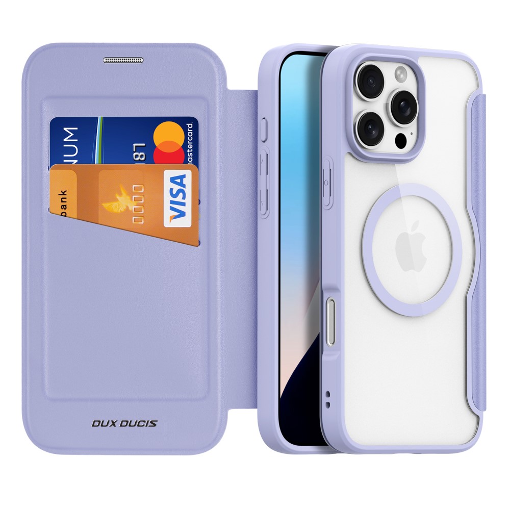 DUX DUCIS DUX DUCIS iPhone 16 Pro Fodral MagSafe Skin X Pro Lila